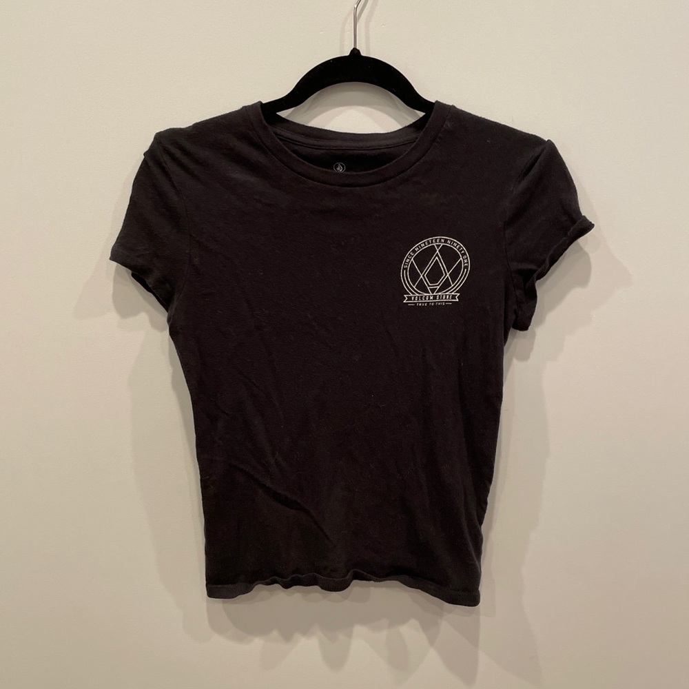 Women’s Volcom Dark Gray T-Shirt Size XS